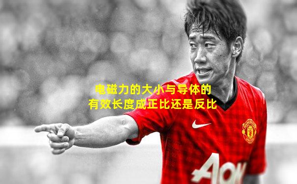 电磁力的大小与导体的有效长度成正比还是反比