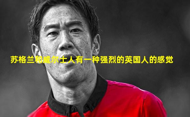苏格兰和威尔士人有一种强烈的英国人的感觉