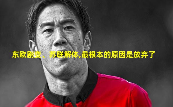 东欧剧变、苏联解体,最根本的原因是放弃了