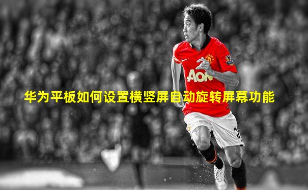 华为平板如何设置横竖屏自动旋转屏幕功能