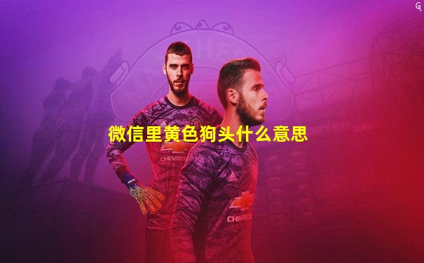 微信里黄色狗头什么意思