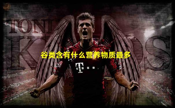 谷类含有什么营养物质最多